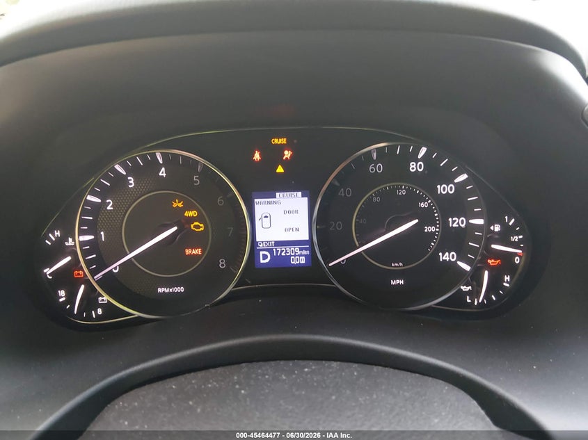 2017 Nissan Armada VIN JN8AY2NC5H9501697 IAAI salvage auction — FRONT END, Salvage (Virginia), sold $25 on 2026-07-28 (photo 7)