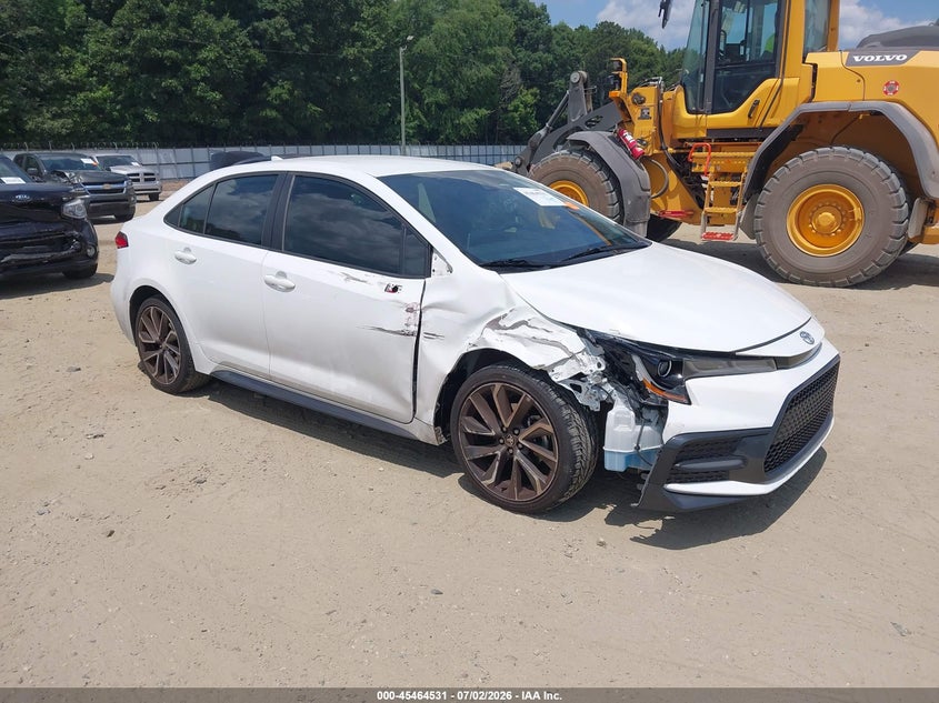 2021 Toyota Corolla VIN 5YFS4MCE0MP062246 IAAI salvage auction — RIGHT SIDE, Salvage (Georgia), sold $5,900 on 2026-07-30 (photo 1)