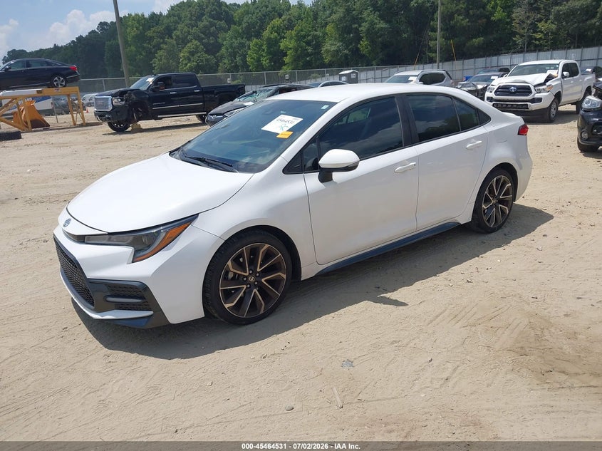 2021 Toyota Corolla VIN 5YFS4MCE0MP062246 IAAI salvage auction — RIGHT SIDE, Salvage (Georgia), sold $5,900 on 2026-07-30 (photo 2)