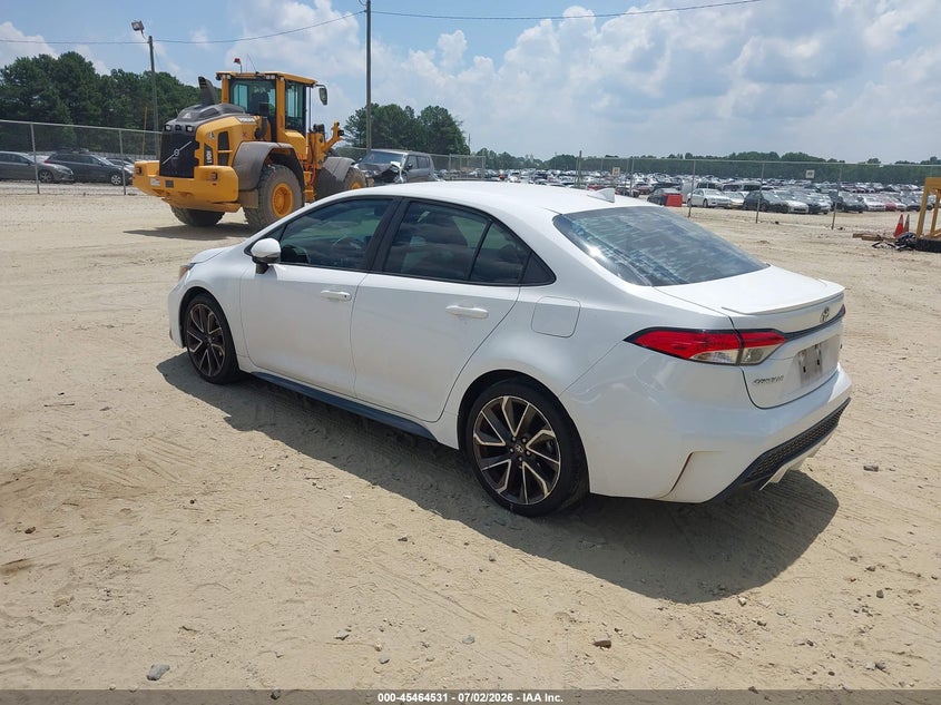 2021 Toyota Corolla VIN 5YFS4MCE0MP062246 IAAI salvage auction — RIGHT SIDE, Salvage (Georgia), sold $5,900 on 2026-07-30 (photo 3)