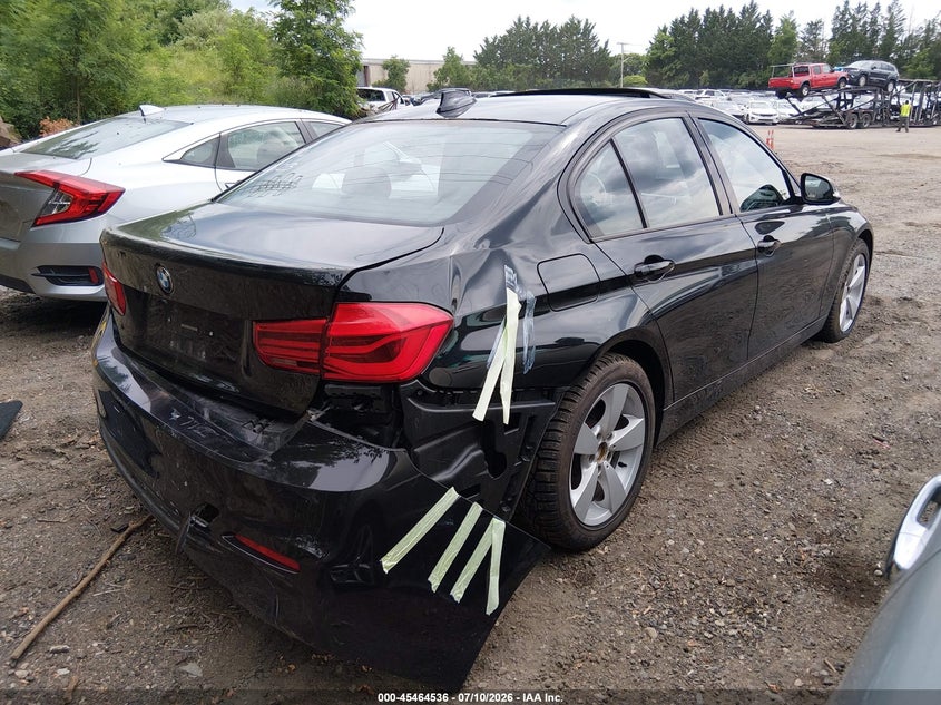 2016 BMW 3er VIN WBA8E3G59GNT80425 IAAI salvage auction — FRONT & REAR, Salvage Title, sold $2,900 on 2026-08-05 (photo 4)