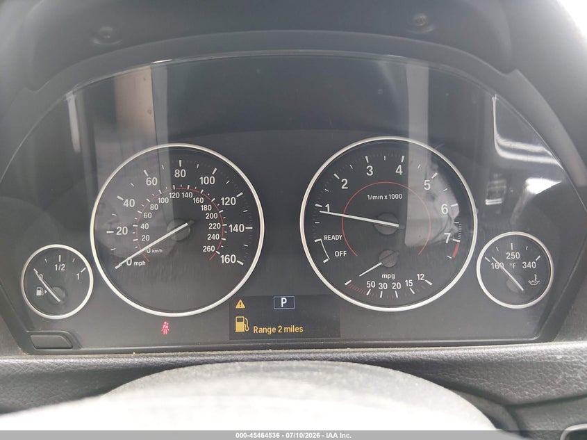 2016 BMW 3er VIN WBA8E3G59GNT80425 IAAI salvage auction — FRONT & REAR, Salvage Title, sold $2,900 on 2026-08-05 (photo 7)
