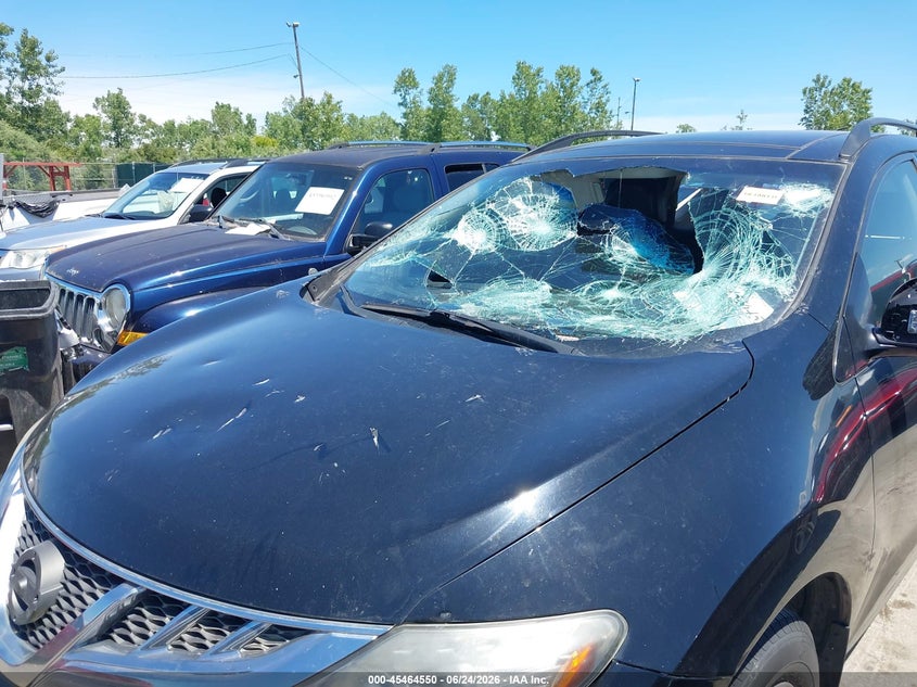 2014 Nissan Murano VIN JN8AZ1MW5EW518211 IAAI salvage auction — FRONT & REAR, Salvage (Ohio), sold $800 on 2026-07-07 (photo 6)