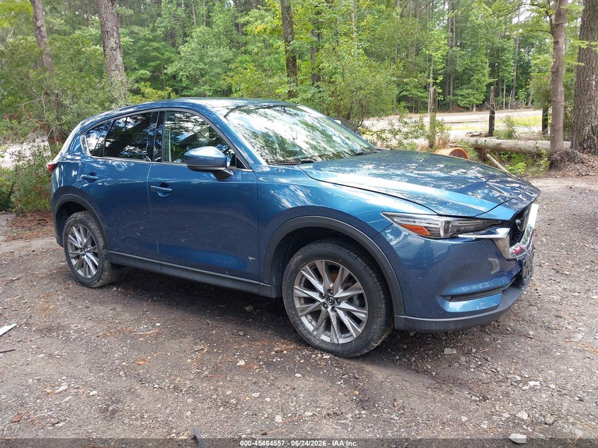 2020 Mazda Cx-5 VIN JM3KFADM4L0783703 IAAI salvage auction — FRONT END, Wait Title, sold $7,300 on 2026-10-03 (photo 1)