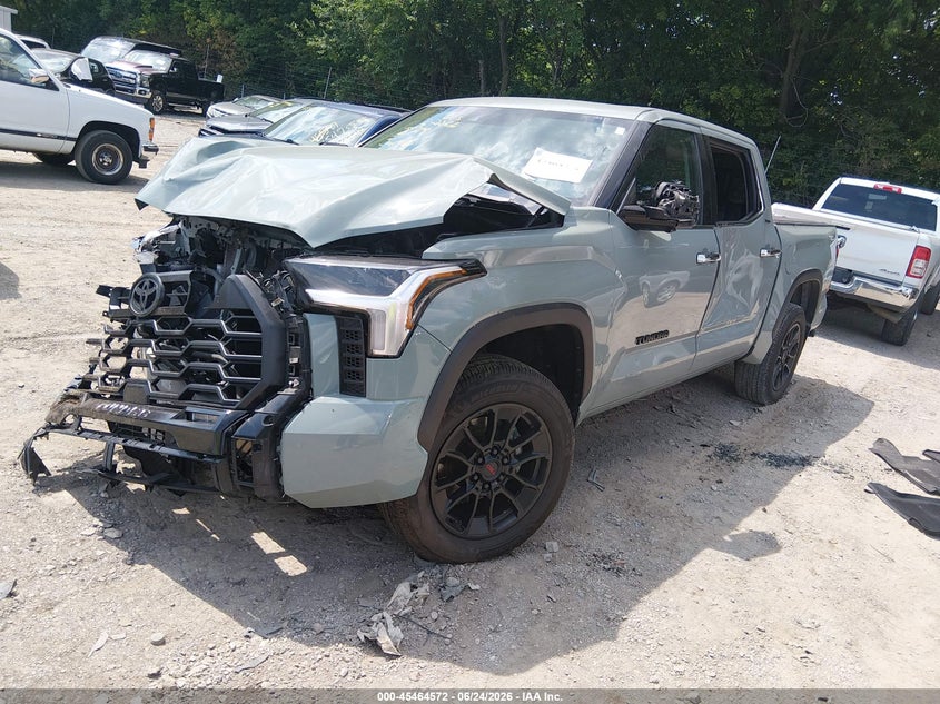 2022 Toyota Tundra VIN 5TFJA5DB5NX018714 IAAI salvage auction — FRONT END, Salvage Title, sold $14,300 on 2026-08-01 (photo 2)