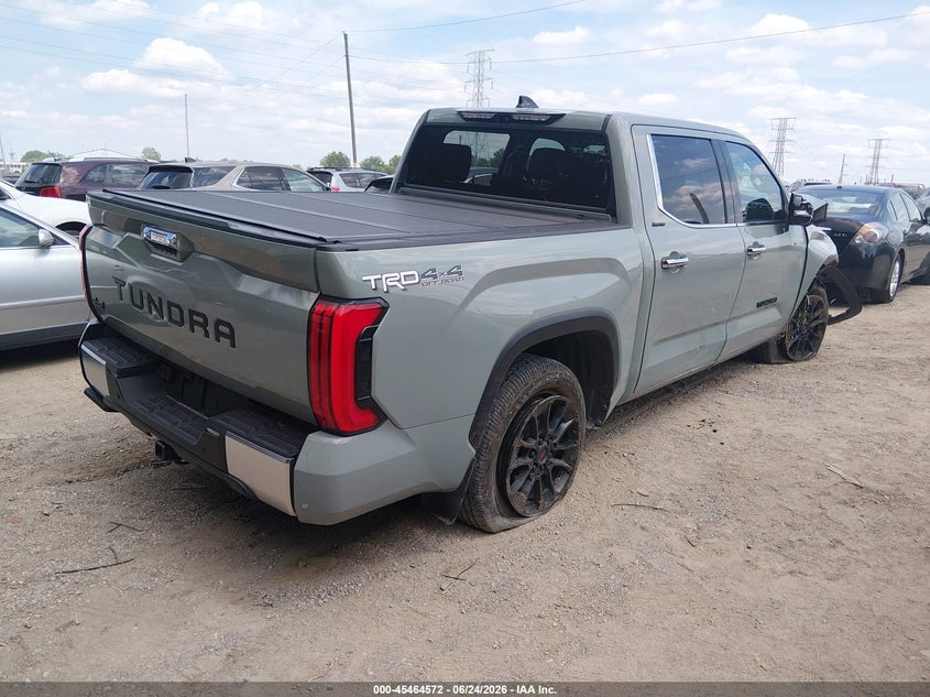 2022 Toyota Tundra VIN 5TFJA5DB5NX018714 IAAI salvage auction — FRONT END, Salvage Title, sold $14,300 on 2026-08-01 (photo 4)