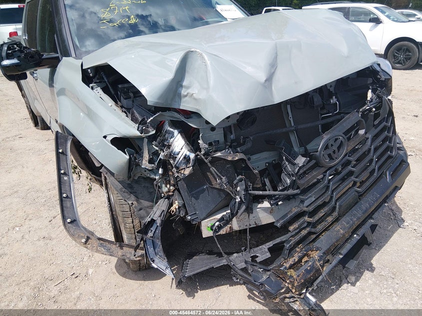 2022 Toyota Tundra VIN 5TFJA5DB5NX018714 IAAI salvage auction — FRONT END, Salvage Title, sold $14,300 on 2026-08-01 (photo 6)