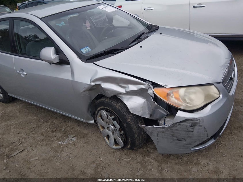 2008 Hyundai Elantra VIN KMHDU46DX8U543797 IAAI salvage auction — SIDE, Clear (Massachusetts), sold $300 on 2026-07-10 (photo 6)