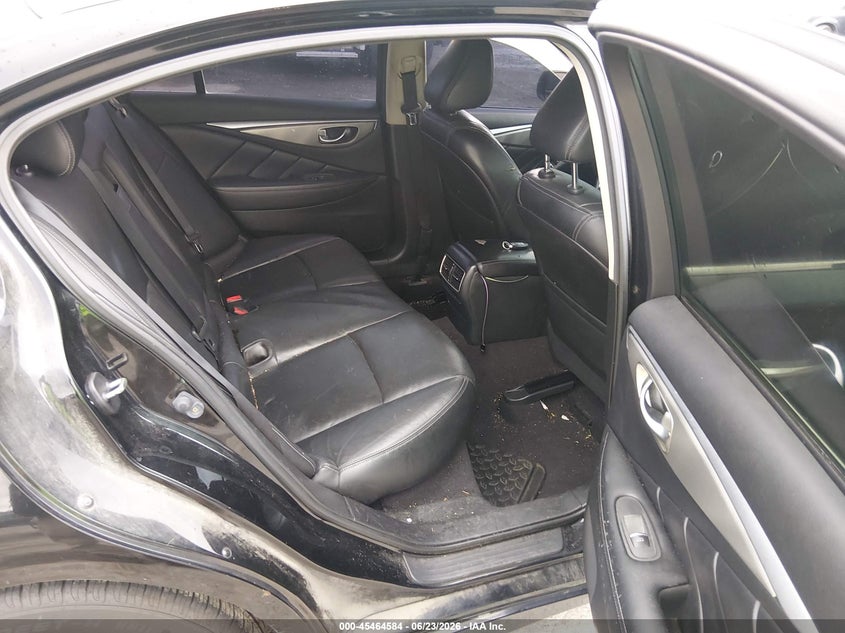 2014 Infiniti Q50 VIN JN1BV7AR8EM681799 IAAI salvage auction — NORMAL WEAR, Clear (Virginia), sold $750 on 2026-07-10 (photo 8)
