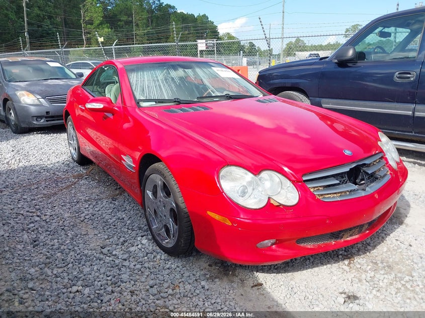 2003 Mercedes-benz Sl-class VIN WDBSK75F23F040640 IAAI salvage auction — WATER/FLOOD, Flood (Mississippi), sold $25 on 2026-07-24 (photo 1)