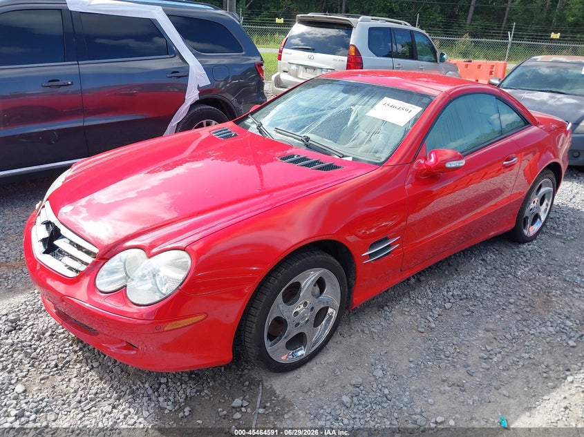 2003 Mercedes-benz Sl-class VIN WDBSK75F23F040640 IAAI salvage auction — WATER/FLOOD, Flood (Mississippi), sold $25 on 2026-07-24 (photo 2)