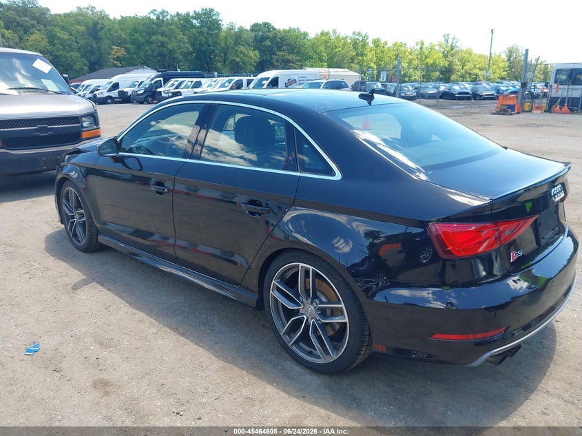 2015 Audi S3 VIN WAUBFGFF8F1108295 IAAI salvage auction — FRONT END, Salvage - Greater Than 75% (Maryland), sold $4,000 on 2026-07-11 (photo 3)