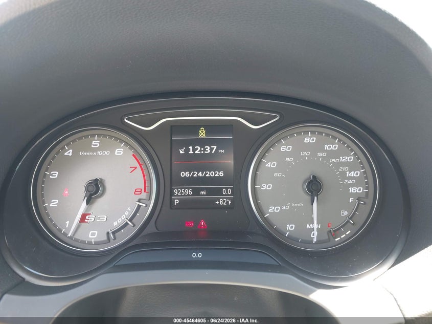 2015 Audi S3 VIN WAUBFGFF8F1108295 IAAI salvage auction — FRONT END, Salvage - Greater Than 75% (Maryland), sold $4,000 on 2026-07-11 (photo 7)