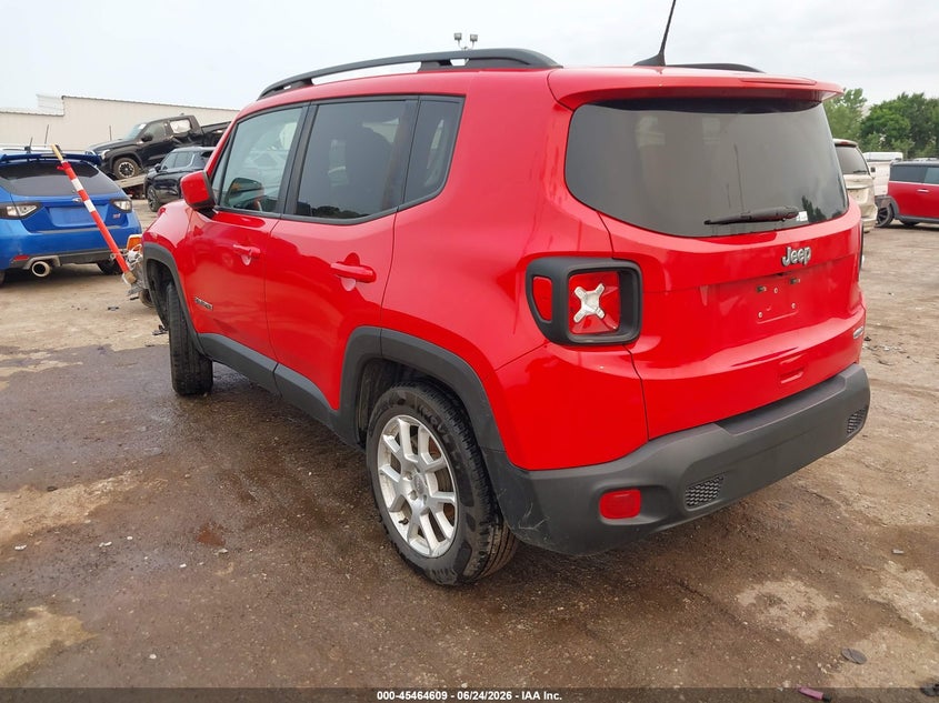 2019 Jeep Renegade VIN ZACNJABB8KPJ82855 IAAI salvage auction — SIDE, Salvage Title, sold $1,100 on 2026-08-12 (photo 3)