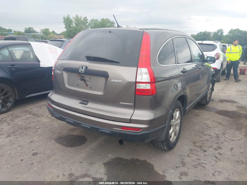 2011 Honda Cr-v VIN 5J6RE4H49BL076271 IAAI salvage auction — RIGHT FRONT, Salvage (Ohio), sold $750 on 2026-07-10 (photo 4)