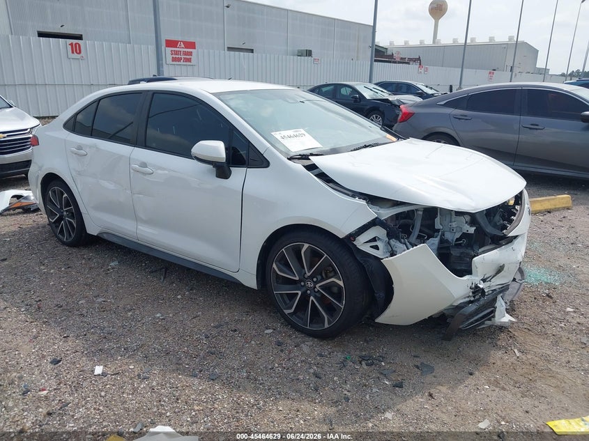 2020 Toyota Corolla VIN JTDS4RCE9LJ032419 IAAI salvage auction — FRONT END, Salvage (Texas), sold $4,500 on 2026-07-20 (photo 1)