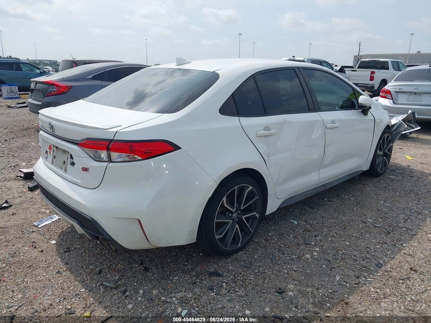 2020 Toyota Corolla VIN JTDS4RCE9LJ032419 IAAI salvage auction — FRONT END, Salvage (Texas), sold $4,500 on 2026-07-20 (photo 4)