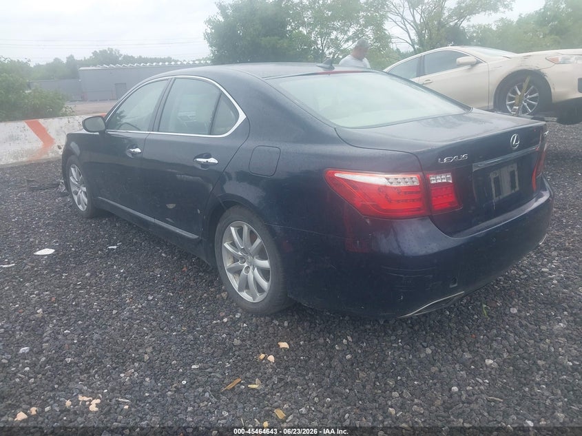 2008 Lexus Ls 460 VIN JTHBL46F485079088 IAAI salvage auction — NORMAL WEAR, Clear (Connecticut), sold $825 on 2026-07-28 (photo 3)