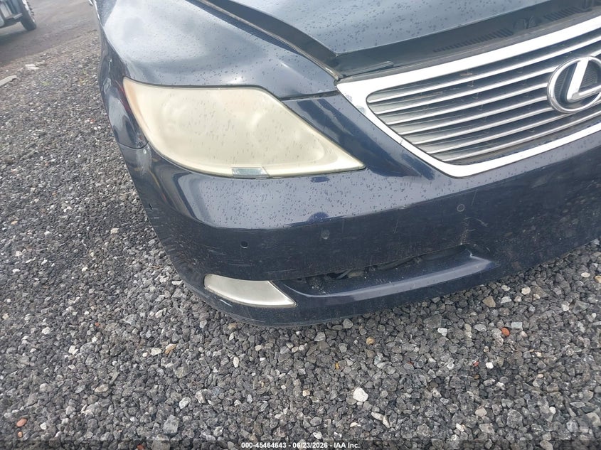 2008 Lexus Ls 460 VIN JTHBL46F485079088 IAAI salvage auction — NORMAL WEAR, Clear (Connecticut), sold $825 on 2026-07-28 (photo 6)