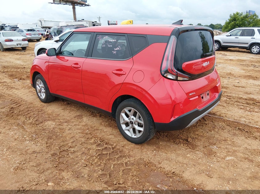 2023 Kia Soul VIN KNDJ23AU8P7217699 IAAI salvage auction — HAIL, Clear (Missouri), sold $5,700 on 2026-07-30 (photo 3)