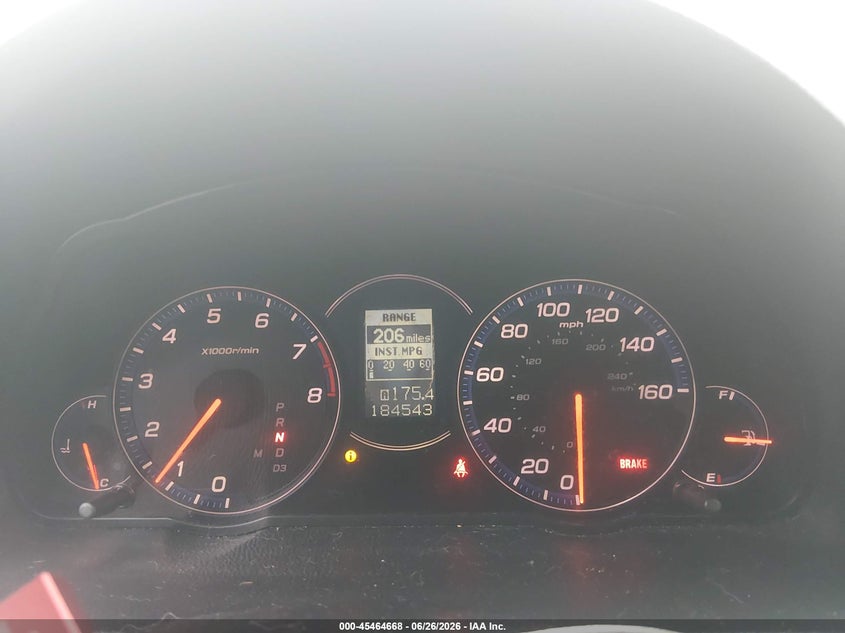 2006 Acura Tsx VIN JH4CL96816C009673 IAAI salvage auction — NORMAL WEAR, Clear (Virginia), sold $900 on 2026-07-14 (photo 7)