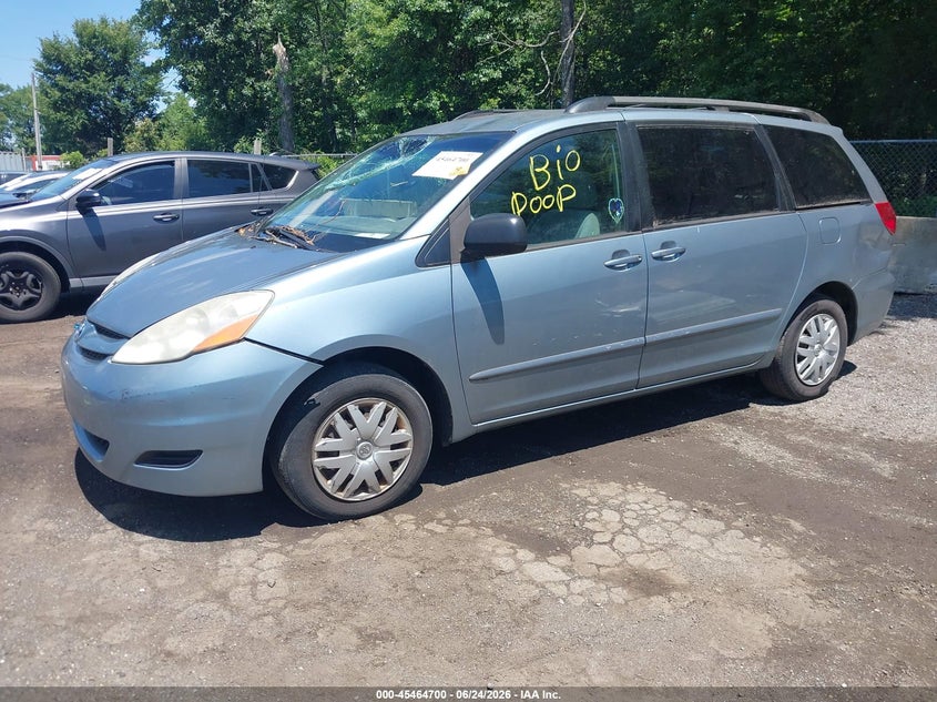 2006 Toyota Sienna VIN 5TDZA23CX6S424040 IAAI salvage auction — BIOHAZARD/CHEMICAL, Salvage - Greater Than 75% (Maryland), sold $475 on 2026-07-11 (photo 2)