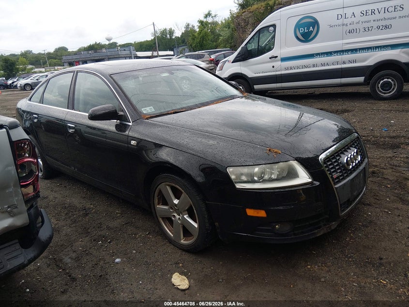 2008 Audi A6 VIN WAUDH74F08N095172 IAAI salvage auction — NORMAL WEAR, Clear (Rhode Island), sold $250 on 2026-07-07 (photo 1)
