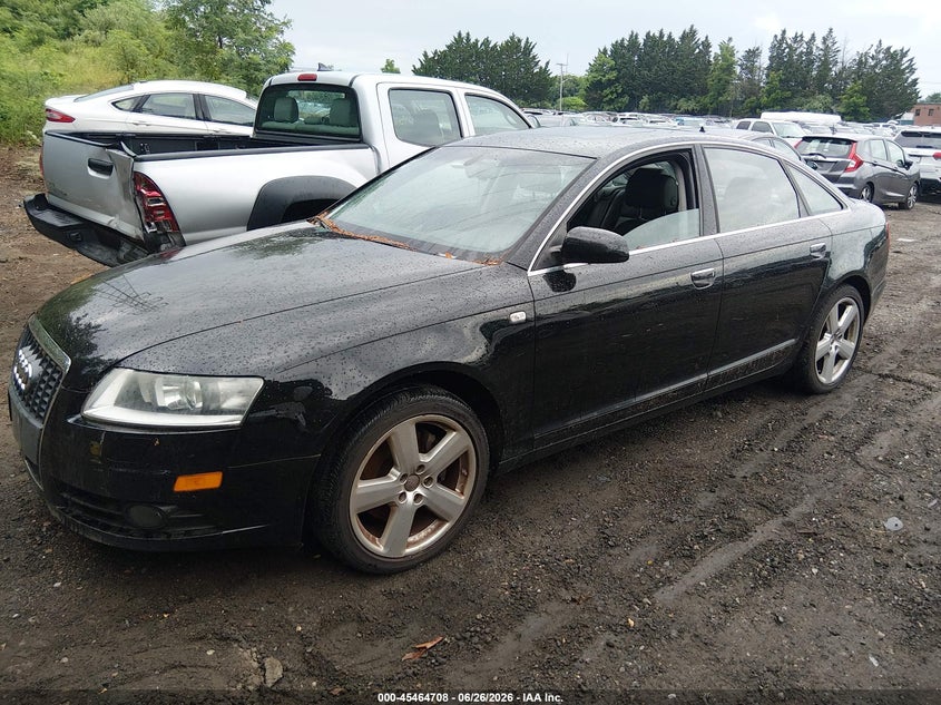 2008 Audi A6 VIN WAUDH74F08N095172 IAAI salvage auction — NORMAL WEAR, Clear (Rhode Island), sold $250 on 2026-07-07 (photo 2)