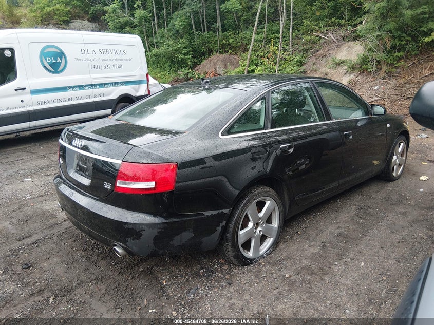 2008 Audi A6 VIN WAUDH74F08N095172 IAAI salvage auction — NORMAL WEAR, Clear (Rhode Island), sold $250 on 2026-07-07 (photo 4)