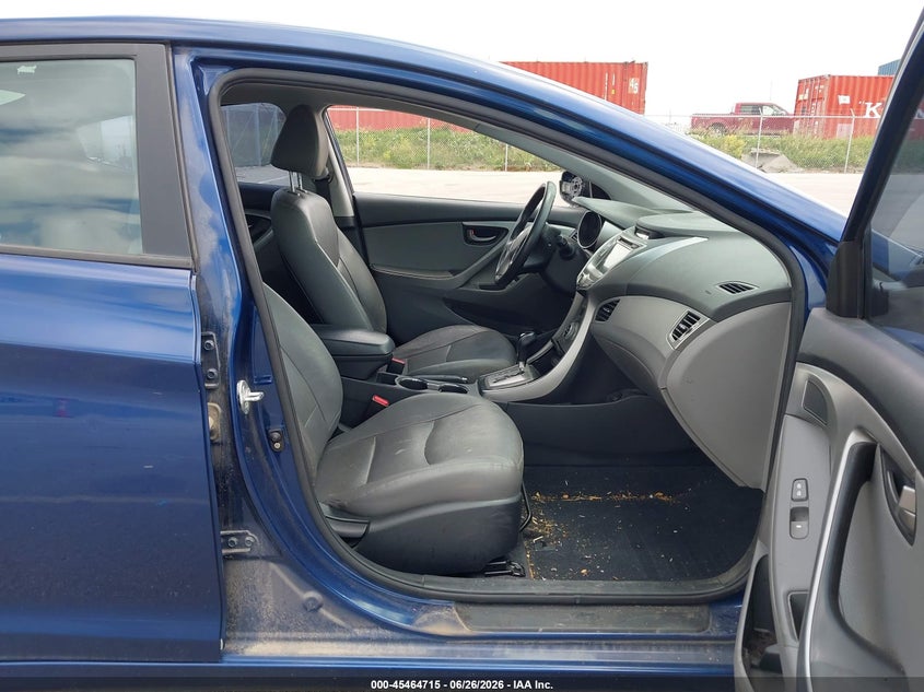 2013 Hyundai Elantra VIN KMHDH4AE9DU715543 IAAI salvage auction — NORMAL WEAR, Certificate Of Title (Nebraska), sold $475 on 2026-07-30 (photo 5)