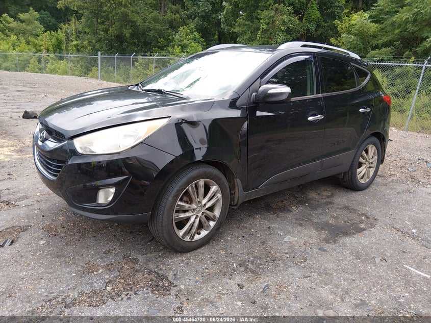 2011 Hyundai Tucson VIN KM8JU3AC6BU297544 IAAI salvage auction — FRONT END, Salvage (Mississippi), sold $600 on 2026-07-17 (photo 2)