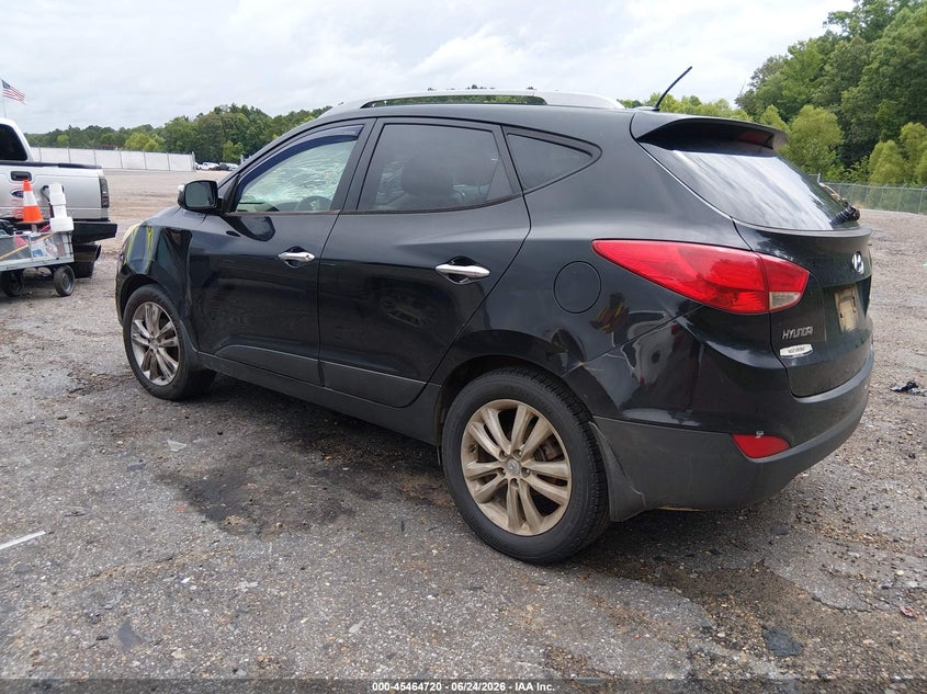 2011 Hyundai Tucson VIN KM8JU3AC6BU297544 IAAI salvage auction — FRONT END, Salvage (Mississippi), sold $600 on 2026-07-17 (photo 3)