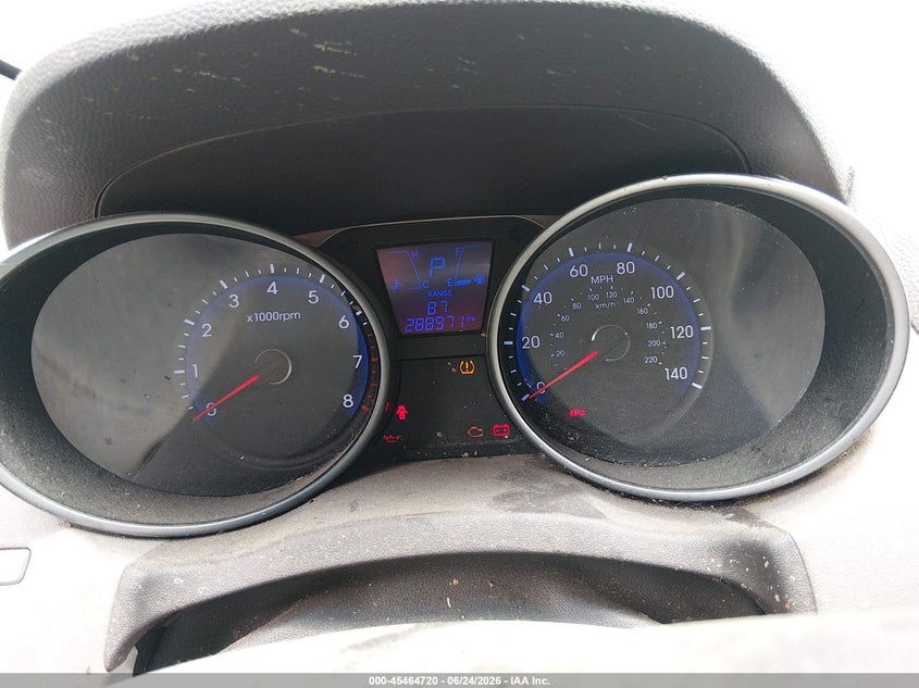 2011 Hyundai Tucson VIN KM8JU3AC6BU297544 IAAI salvage auction — FRONT END, Salvage (Mississippi), sold $600 on 2026-07-17 (photo 7)