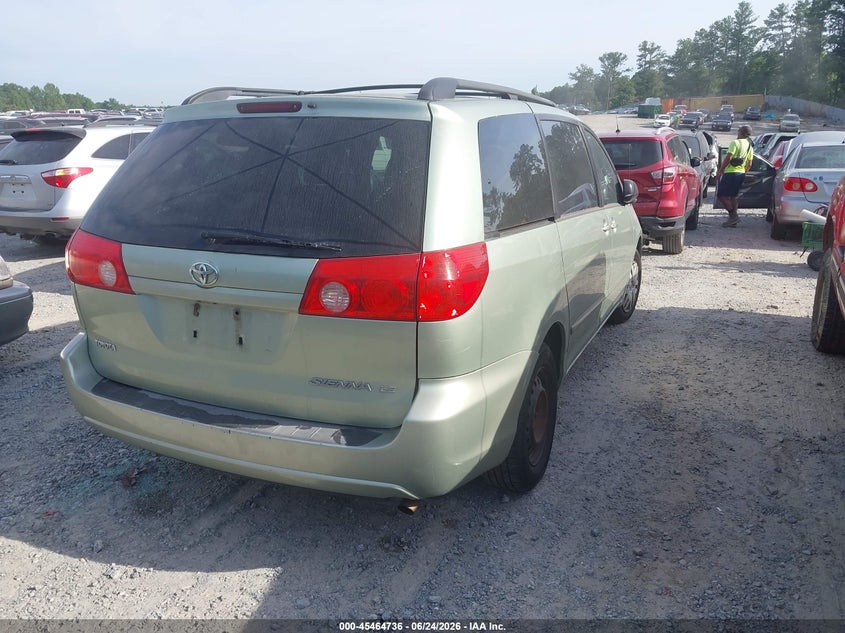 2009 Toyota Sienna VIN 5TDZK23C49S277411 IAAI salvage auction — LEFT SIDE, Salvage (Georgia), sold $825 on 2026-08-02 (photo 4)