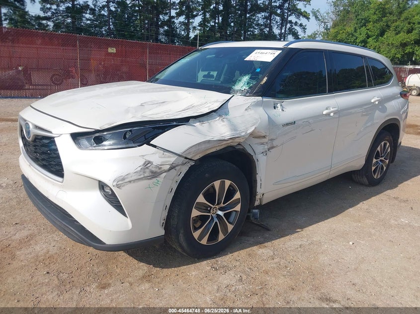 2021 Toyota Highlander VIN 5TDGARAH6MS506875 IAAI salvage auction — LEFT SIDE, Salvage (Louisiana), sold $15,000 on 2026-07-16 (photo 2)