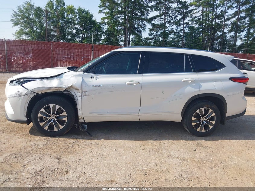 2021 Toyota Highlander VIN 5TDGARAH6MS506875 IAAI salvage auction — LEFT SIDE, Salvage (Louisiana), sold $15,000 on 2026-07-16 (photo 6)