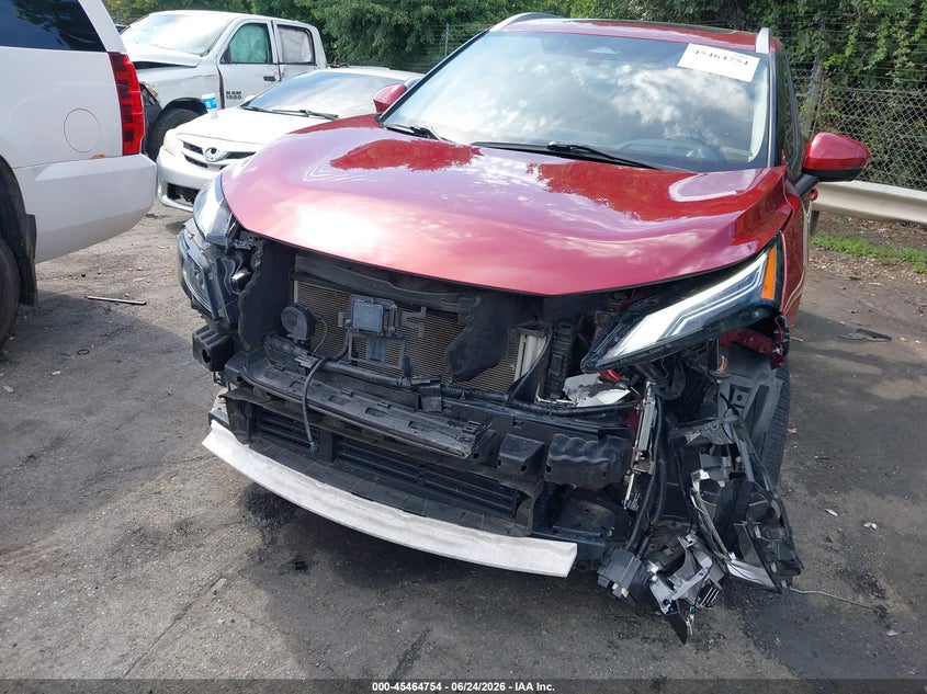 2021 Nissan Rogue VIN JN8AT3DC1MW107308 IAAI salvage auction — FRONT END, Salvage (North Carolina), sold $4,050 on 2026-07-22 (photo 6)