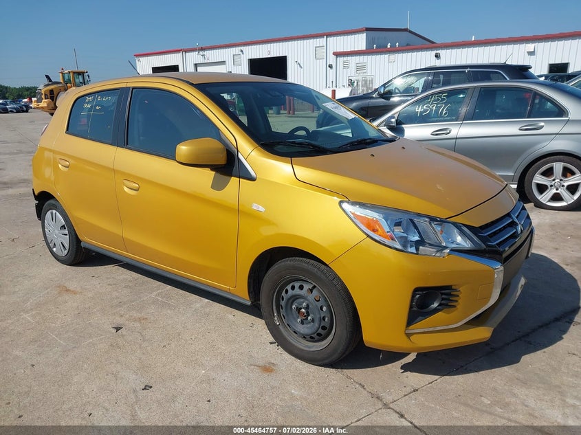 2024 Mitsubishi Mirage VIN ML32AUHJ6RH030146 IAAI salvage auction — REAR END, Enterprise Vehicles Clear Only (Florida), sold $5,325 on 2026-07-14 (photo 1)