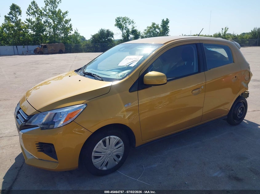 2024 Mitsubishi Mirage VIN ML32AUHJ6RH030146 IAAI salvage auction — REAR END, Enterprise Vehicles Clear Only (Florida), sold $5,325 on 2026-07-14 (photo 2)
