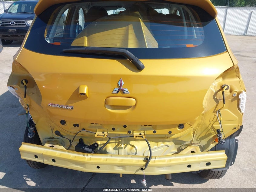 2024 Mitsubishi Mirage VIN ML32AUHJ6RH030146 IAAI salvage auction — REAR END, Enterprise Vehicles Clear Only (Florida), sold $5,325 on 2026-07-14 (photo 6)