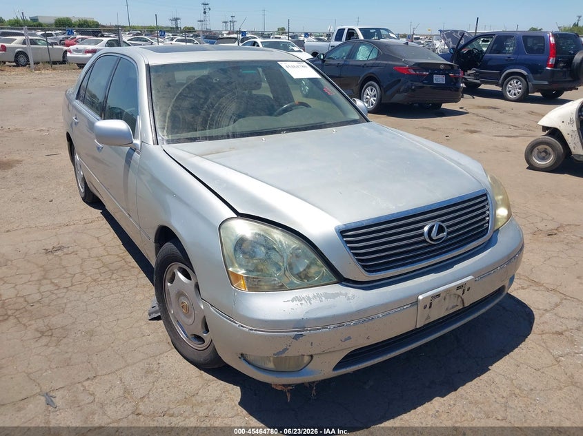 2001 Lexus Ls VIN JTHBN30F910019596 IAAI salvage auction — NORMAL WEAR, Clear - Dealer Only (California), sold $675 on 2026-07-15 (photo 1)