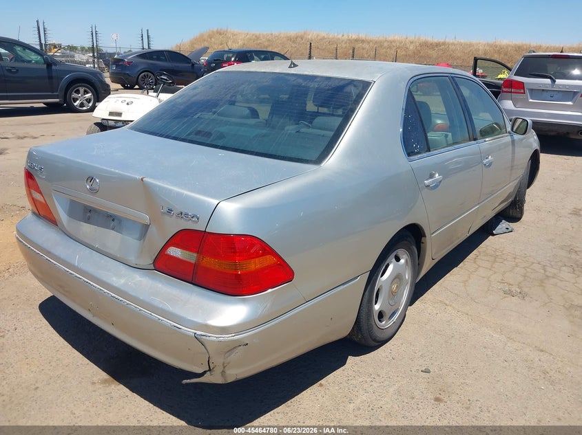 2001 Lexus Ls VIN JTHBN30F910019596 IAAI salvage auction — NORMAL WEAR, Clear - Dealer Only (California), sold $675 on 2026-07-15 (photo 4)