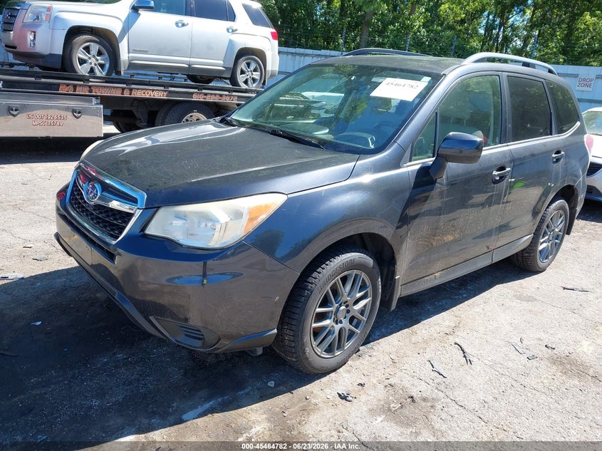 2014 Subaru Forester VIN JF2SJAECXEH429770 IAAI salvage auction — NORMAL WEAR, Clear (Michigan), sold $650 on 2026-07-27 (photo 2)