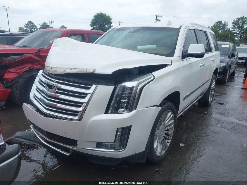 2017 Cadillac Escalade VIN 1GYS4DKJ1HR378629 IAAI salvage auction — RIGHT FRONT, Salvage (North Carolina), sold $5,600 on 2026-07-26 (photo 2)