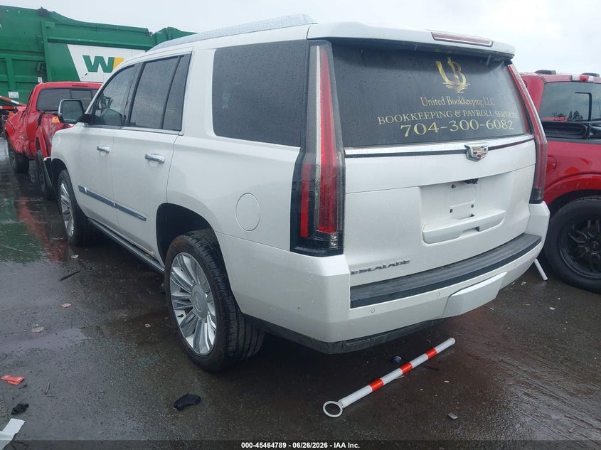 2017 Cadillac Escalade VIN 1GYS4DKJ1HR378629 IAAI salvage auction — RIGHT FRONT, Salvage (North Carolina), sold $5,600 on 2026-07-26 (photo 3)