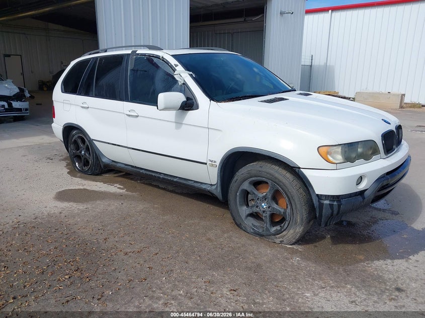2001 BMW X5 VIN WBAFA53551LM89987 IAAI salvage auction — NORMAL WEAR, Clear (Utah), sold $100 on 2026-07-29 (photo 1)