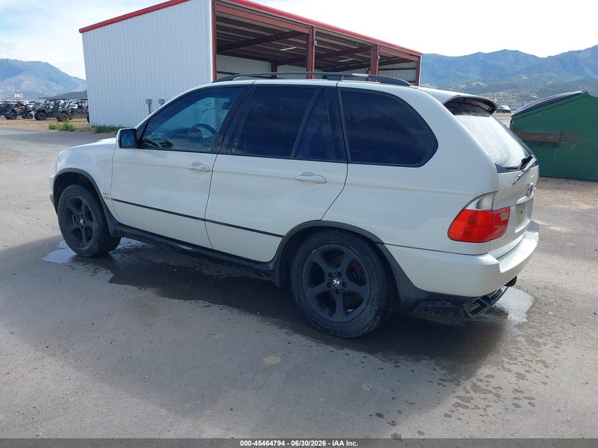 2001 BMW X5 VIN WBAFA53551LM89987 IAAI salvage auction — NORMAL WEAR, Clear (Utah), sold $100 on 2026-07-29 (photo 3)