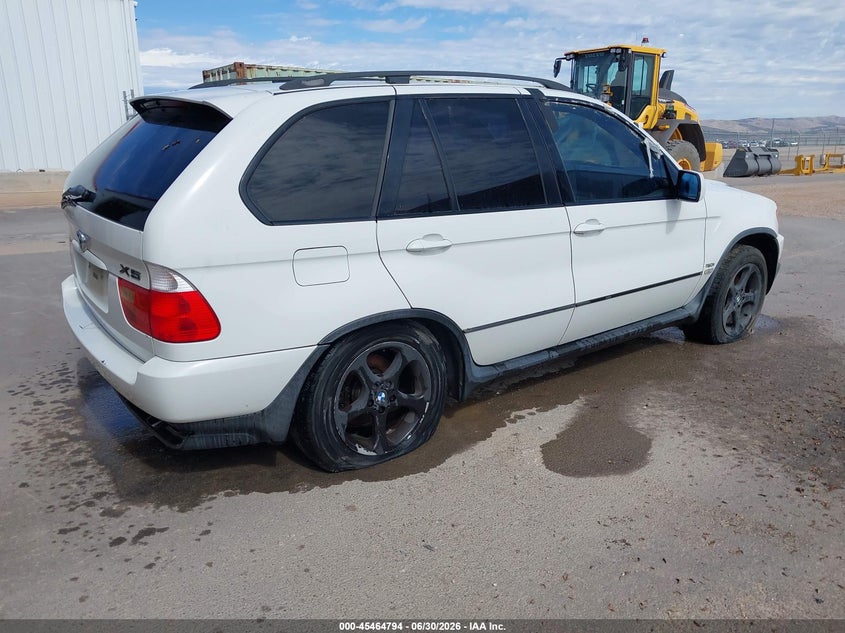 2001 BMW X5 VIN WBAFA53551LM89987 IAAI salvage auction — NORMAL WEAR, Clear (Utah), sold $100 on 2026-07-29 (photo 4)