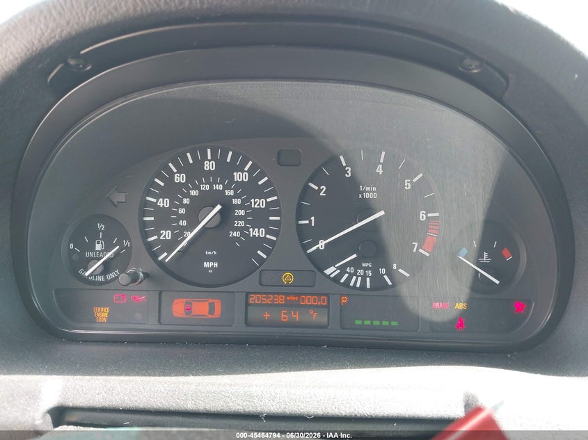 2001 BMW X5 VIN WBAFA53551LM89987 IAAI salvage auction — NORMAL WEAR, Clear (Utah), sold $100 on 2026-07-29 (photo 7)