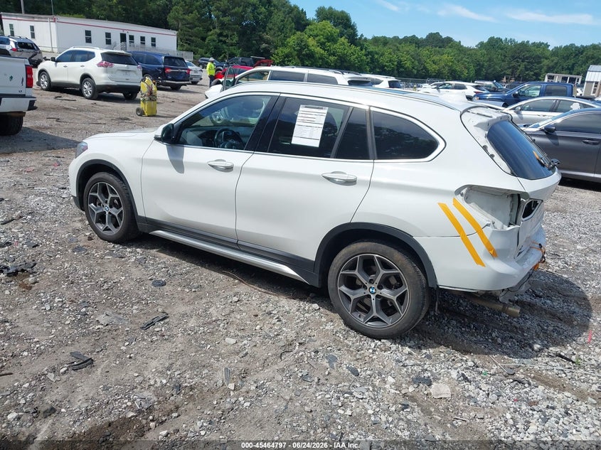 2018 BMW X1 VIN WBXHU7C36J5L07685 IAAI salvage auction — REAR END, Salvage Title, sold $4,550 on 2026-08-01 (photo 3)